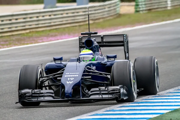 Equipe Williams F1, Felipe Massa, 2014 — Fotografia de Stock