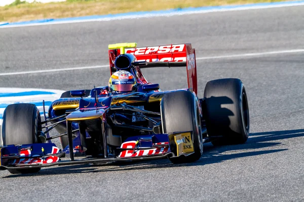 Equipo Toro Rosso F1, Jean Eric Vergne — Foto de Stock