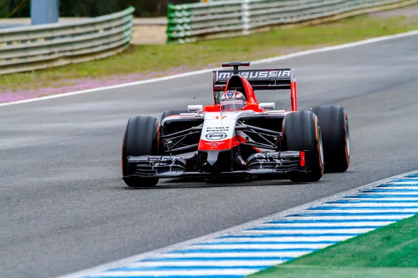Equipa Marussia F1, Jules Bianchi — Fotografia de Stock