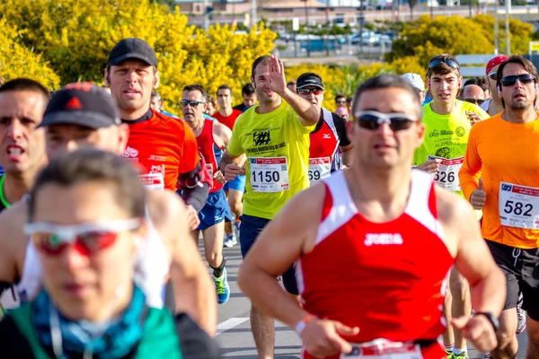 XXVIII halve marathon bahia de cadiz — Stockfoto
