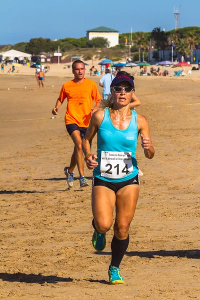 XXV biegu lekkoatletycznego rota plaże — Zdjęcie stockowe