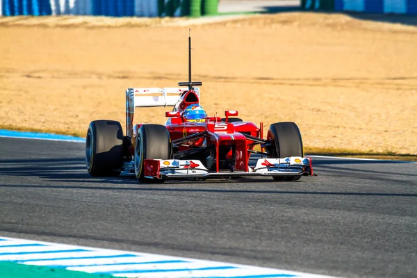 Scuderia Ferrari F1, Fernando Alonso — Foto Stock