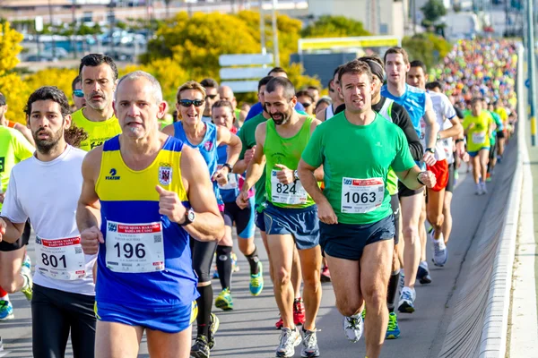 XXVIII půlmaraton bahia de cadiz — Stock fotografie