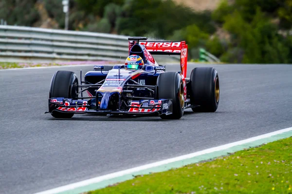 Equipo Toro Rosso F1, Jean-Eric Vergne, 2014 —  Fotos de Stock