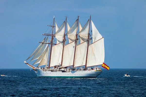 Fartyget juan sebastian de elcano — Stockfoto