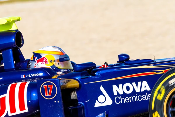 Team Toro Rosso F1, Jean Eric Vergne, 2012 — Stockfoto