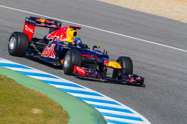 Del team red bull f1, sebastian vettel, 2012 — Foto Stock