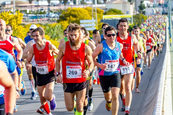 XXVIII Half Marathon Bahia de Cadiz — Stock Photo, Image