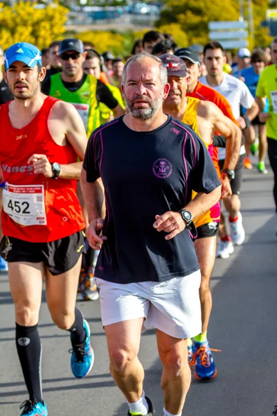 XXVIII yarı maraton bahia de cadiz — Stok fotoğraf