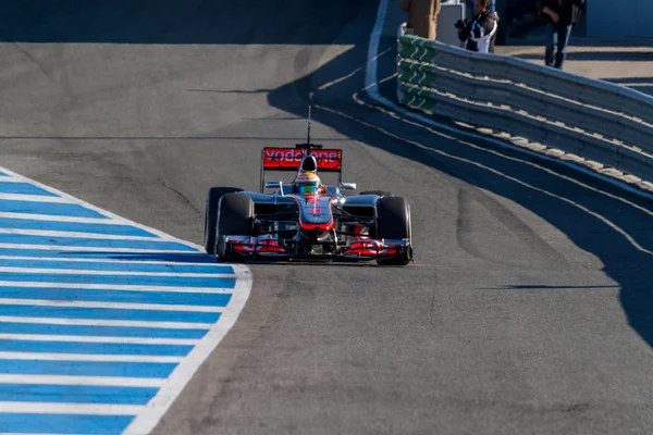 Team Mclaren F1, Lewis Hamilton, 2012 — Stockfoto