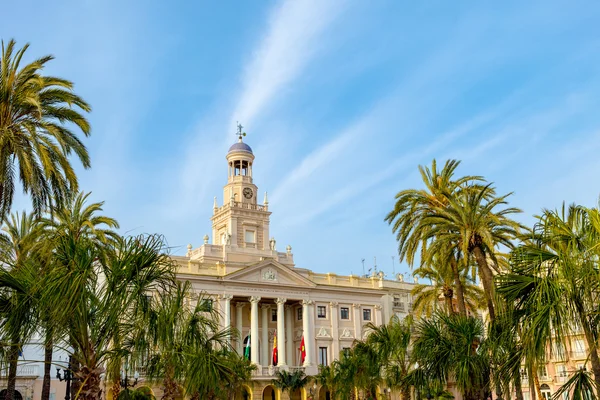 Câmara Municipal de Cádiz, Espanha — Fotografia de Stock