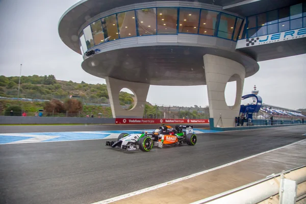 Team Force India F1, Daniel Juncadella, 2014 — Stock Photo, Image