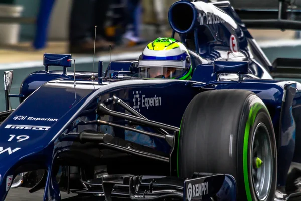 Williams f1, felipe massa, 2014 takım — Stok fotoğraf