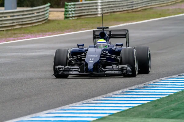 Equipo Williams F1, Felipe Massa, 2014 — Foto de Stock