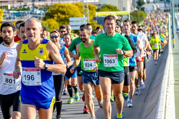 XXVIII yarı maraton bahia de cadiz — Stok fotoğraf