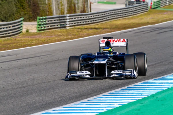 Del team williams f1, senna di bruno, 2012 — Foto Stock