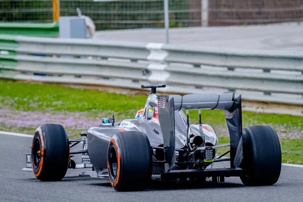 Tým Sauber F1, Esteban Gutierrez, 2014 — Stock fotografie