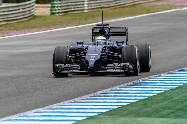 Equipo Williams F1, Felipe Massa, 2014 — Foto de Stock