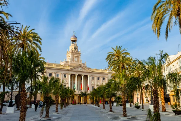 Câmara Municipal de Cádiz, Espanha — Fotografia de Stock