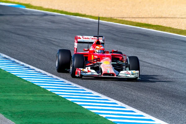 Equipo Scuderia Ferrari F1, Kimi Raikkonen — Foto de Stock