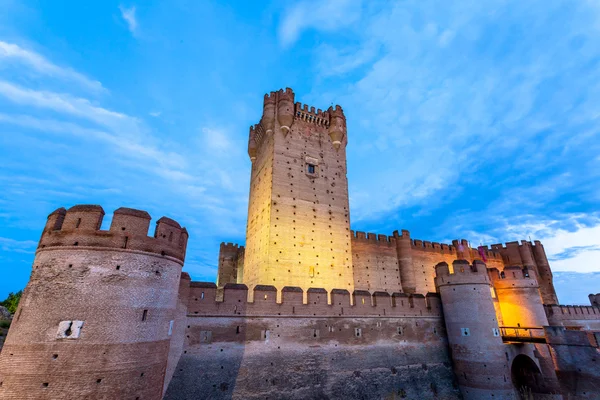 Burg der Mota in Spanien — Stockfoto