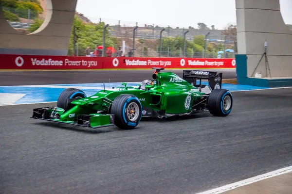 Equipa Caterham F1, Kamui Kobayashi , — Fotografia de Stock