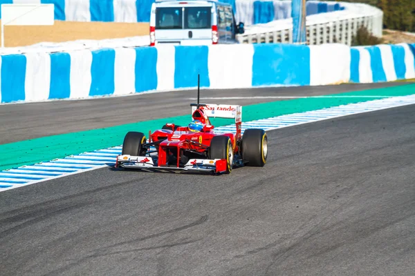 Scuderia Ferrari F1, Fernando Alonso, — Stock Photo, Image