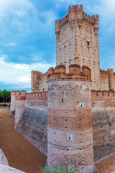 Slottet av Mota i Spanien — Stockfoto