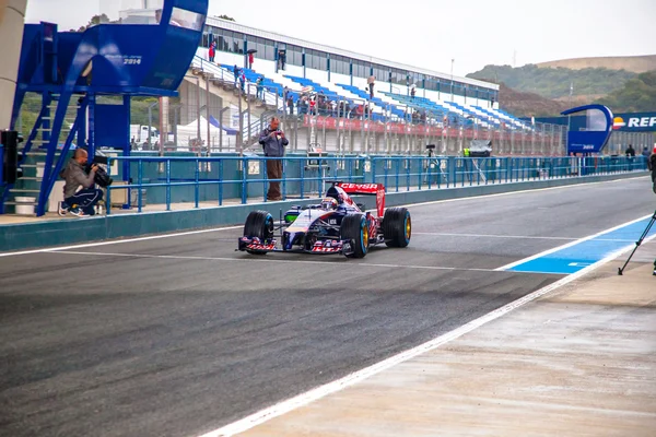 Daniil Kvyat de Scuderia Toro Rosso — Foto de Stock