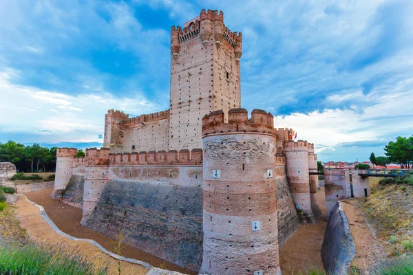 Castle of the Mota in Medina del Campo — Stok fotoğraf