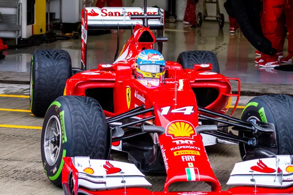 Zespół Scuderia Ferrari F1 — Zdjęcie stockowe