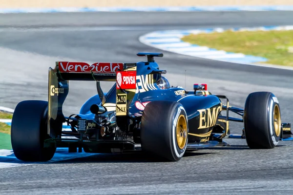 Equipo de Lotus F1, Romain Grosjean —  Fotos de Stock