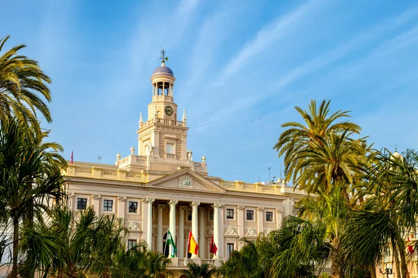 Stadhuis van cadiz — Stockfoto