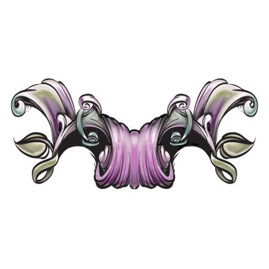 Dekorasyon düzeni, çerçeve için klasik tarzda dekoratif ögeler