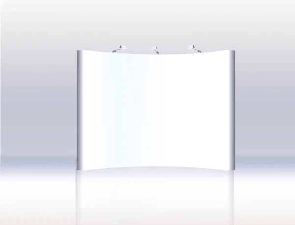 Ticaret Fuar Standı, Fuar Standı yuvarlak, 3d vis oluşturma