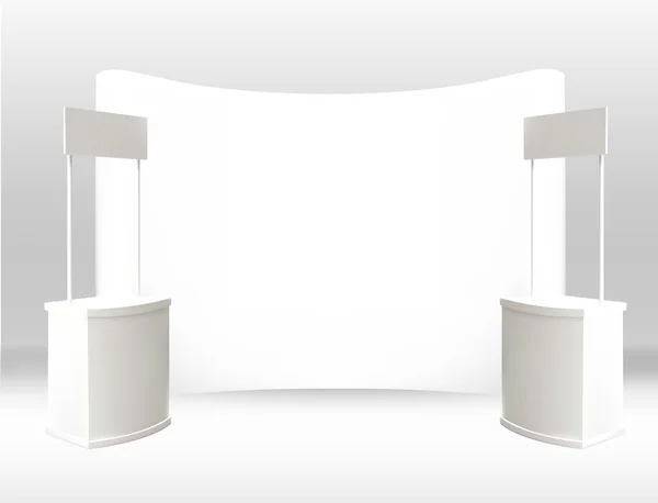 Ticaret Fuar Standı, Fuar Standı yuvarlak, 3d vis oluşturma