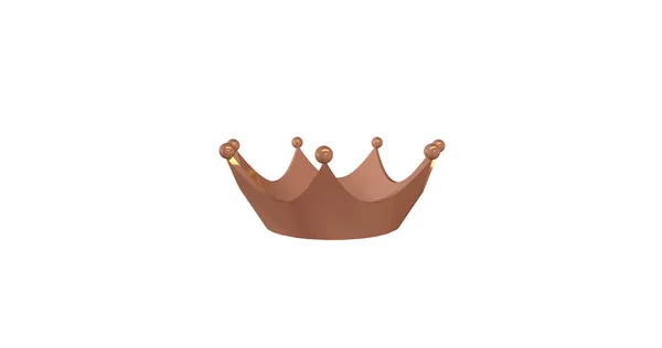 Rendering Crown Vector Illustration — Stock Photo, Image