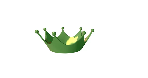 Rendering Crown Vector Illustration — Stock Photo, Image
