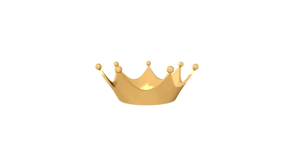 Rendering Crown Vector Illustration — ストック写真
