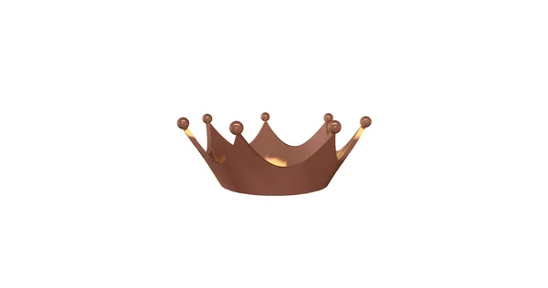 Rendering Crown Vector Illustration — Stock Photo, Image
