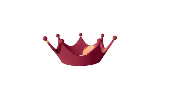 Rendering Crown Vector Illustration — Photo