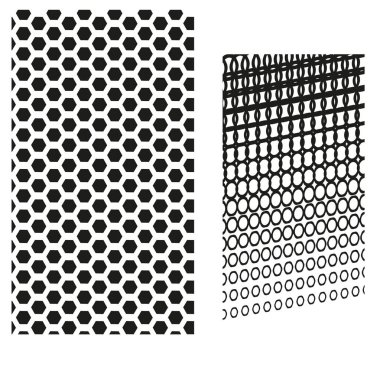 Tasarımlarınız için bir örüntünün vektör çizimi