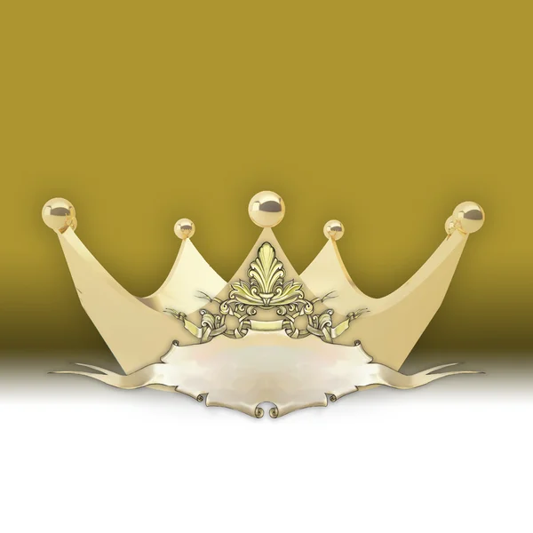 Golden Crown Award prize — Stock Photo, Image