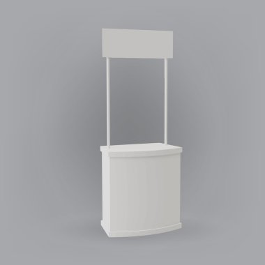 Boş promosyon sayacı vektör