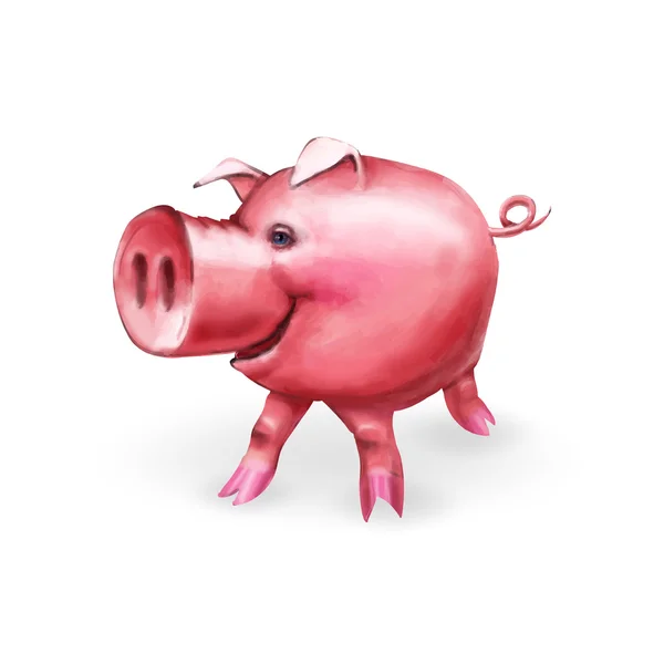Schwein-Vektor — Stockvektor