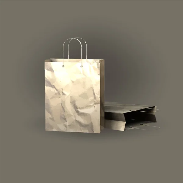 Bolsas de papel — Vector de stock