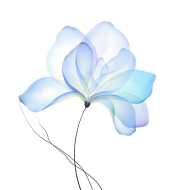 Çiçekler arkaplan resmetme sanatını suluboya baskı sanatına bırakıyor