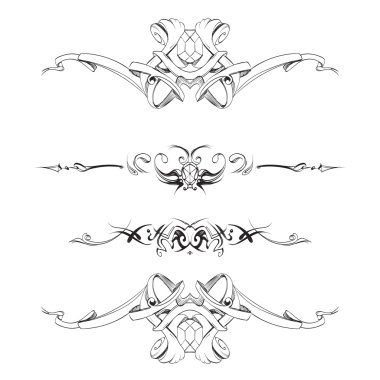 el vintage çerçeve Barok öğeleri reklam için vintage tarzı çizim, metin için logo çerçeve süsleme, vektör