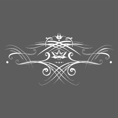 el vintage çerçeve Barok öğeleri reklam için vintage tarzı çizim, metin için logo çerçeve süsleme, vektör