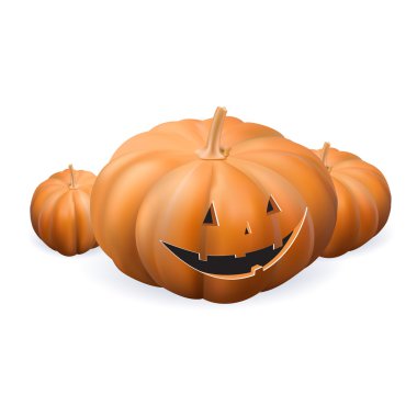 pumpkin vector , Isolated realistic pumpkin